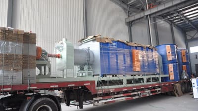 重慶某建材廠家訂購?；⒅樯a(chǎn)線連夜裝車出廠